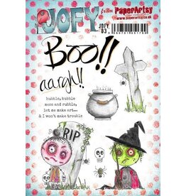 PAPER ARTSY PAPER ARTSY JOFY83 CLING STAMP SET