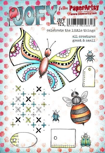 PAPER ARTSY PAPER ARTSY JOFY125 CLING STAMP SET