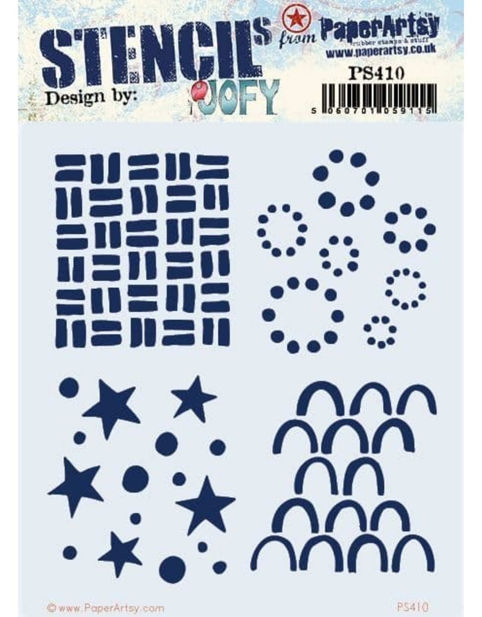 PAPER ARTSY PAPER ARTSY JOFY PS410 STENCIL