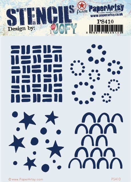 PAPER ARTSY PAPER ARTSY JOFY PS410 STENCIL