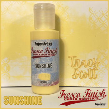PAPER ARTSY PAPER ARTSY FRESCO FINISH SUNSHINE ACRYLIC PAINT 50ML
