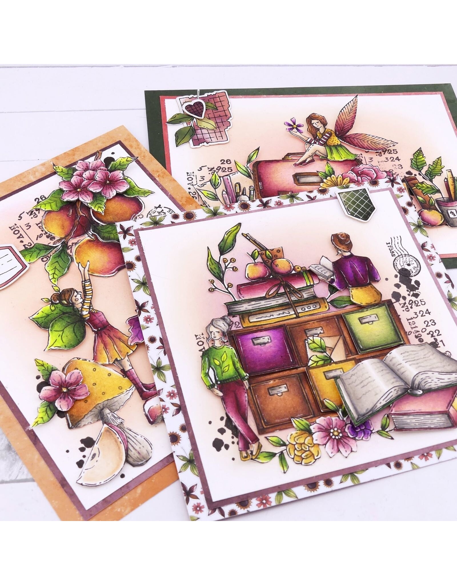 CHOU & FLOWERS CHOU & FLOWERS COLLECTION L'ORÉE DES BOIS PAPETERIE CRÉATIVE A4 COLLECTION PACK