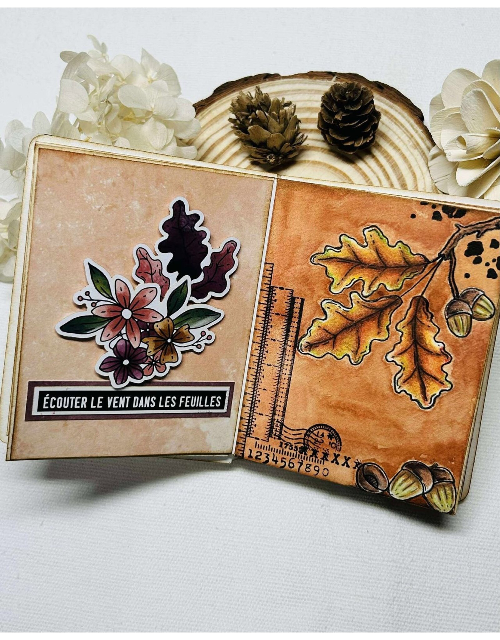 CHOU & FLOWERS CHOU & FLOWERS COLLECTION L'ORÉE DES BOIS CUEILLETTE D'AUTOMNE DIE-CUTS