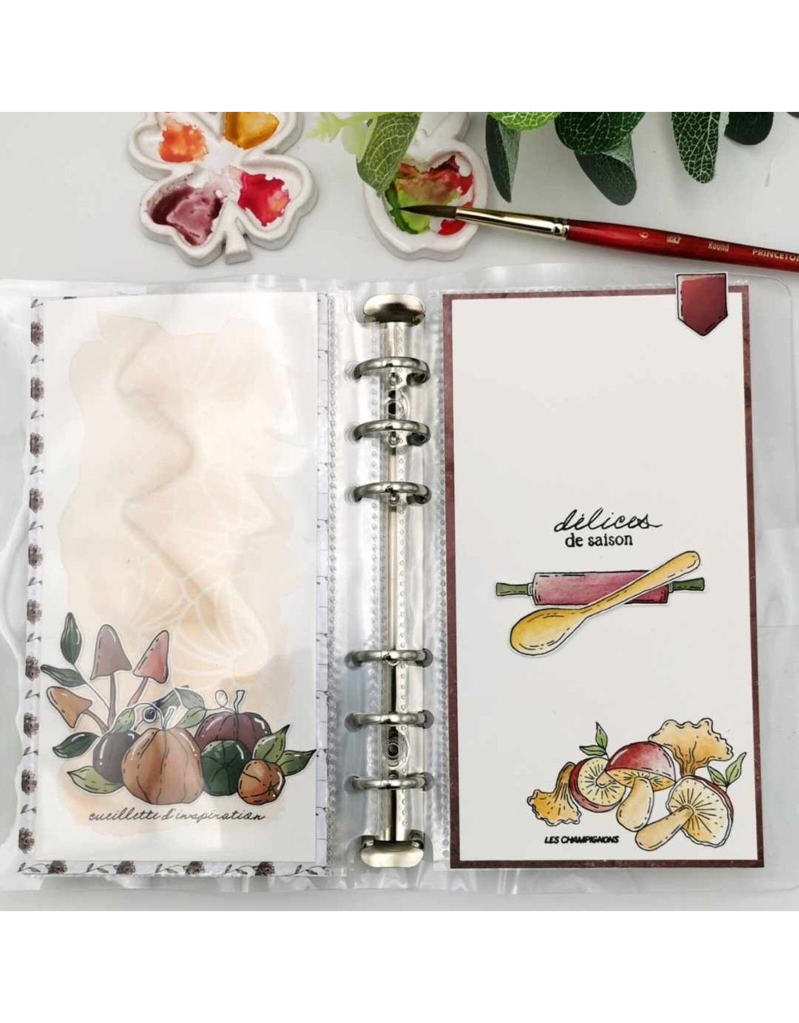 CHOU & FLOWERS CHOU & FLOWERS COLLECTION L'ORÉE DES BOIS CUEILLETTE D'AUTOMNE DIE-CUTS