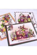 CHOU & FLOWERS CHOU & FLOWERS COLLECTION L'ORÉE DES BOIS LE REVEIL A4 CLEAR STAMP SET