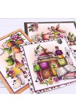 CHOU & FLOWERS CHOU & FLOWERS COLLECTION L'ORÉE DES BOIS ÉCHANTILLON A7 CLEAR STAMP SET