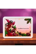 CHOU & FLOWERS CHOU & FLOWERS COLLECTION L'ORÉE DES BOIS FILLE DES BOIS A7 CLEAR STAMP SET