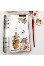 CHOU & FLOWERS CHOU & FLOWERS COLLECTION L'ORÉE DES BOIS MINI CHAMPIGNON A8 CLEAR STAMP