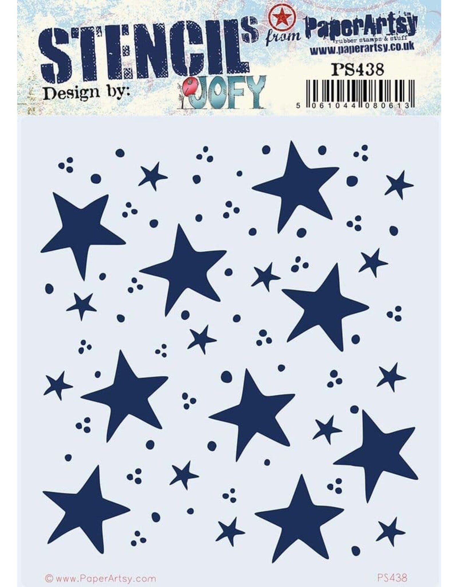 PAPER ARTSY PAPER ARTSY JOFY PS438 STENCIL