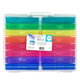 WE R MEMORY KEEPERS WE R MEMORY KEEPERS CRAFT & PHOTO TRASNLUCENT PLASTIC STORAGE CASES