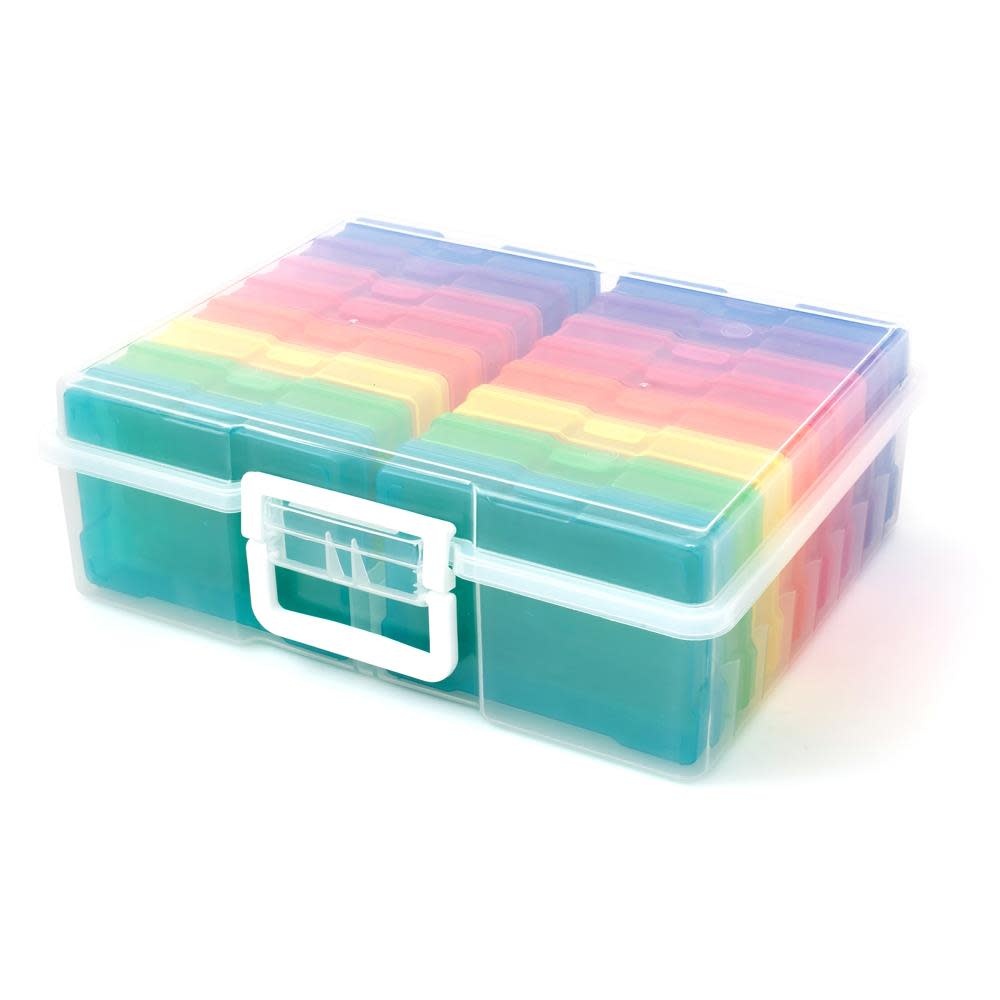 WE R MEMORY KEEPERS WE R MEMORY KEEPERS CRAFT & PHOTO TRASNLUCENT PLASTIC STORAGE CASES