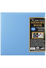 PIONEER PIONEER LEATHERETTE MEMORY BOOK BABY BLUE 12"X12"