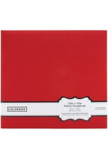 COLORBOK COLORBOK RED 12x12 FABRIC ALBUM