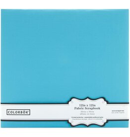 COLORBOK COLORBOK LIGHT TEAL 12x12 FABRIC ALBUM