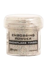 RANGER RANGER EMBOSSING POWDER SNOWFLAKE TINSEL 0.74OZ