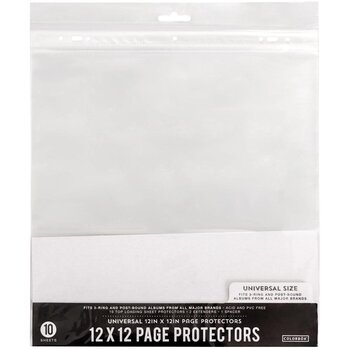 COLORBOK UNIVERSAL 12x12 REFILL PAGES 10/PK