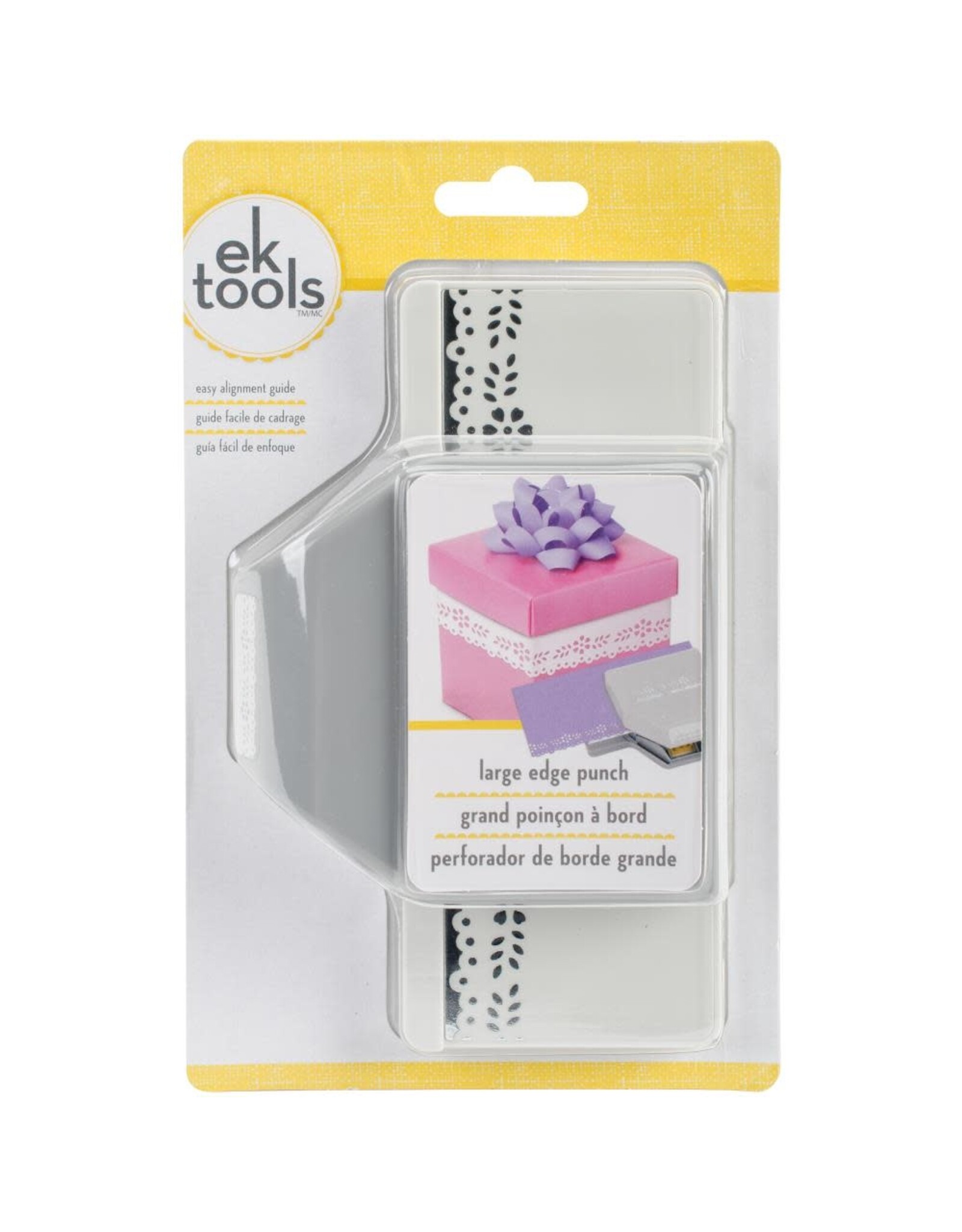 EK SUCCESS EK TOOLS FLORAL VINE LARGE EDGE PUNCH