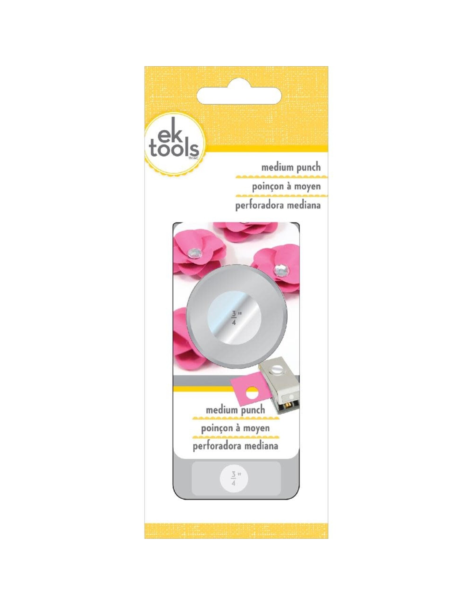 EK SUCCESS EK TOOLS CIRCLE 3/4'' MEDIUM PUNCH