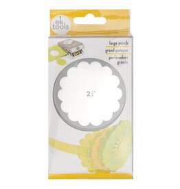 EK SUCCESS EK TOOLS SCALLOP CIRCLE 2.25" LARGE PUNCH