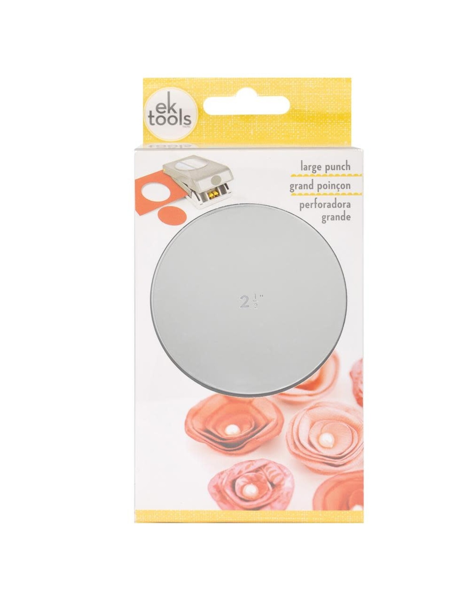 EK SUCCESS EK TOOLS CIRCLE 2.5'' LARGE PUNCH