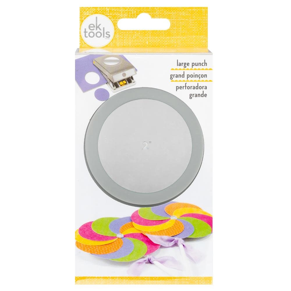 EK SUCCESS EK TOOLS CIRCLE 2" LARGE PUNCH
