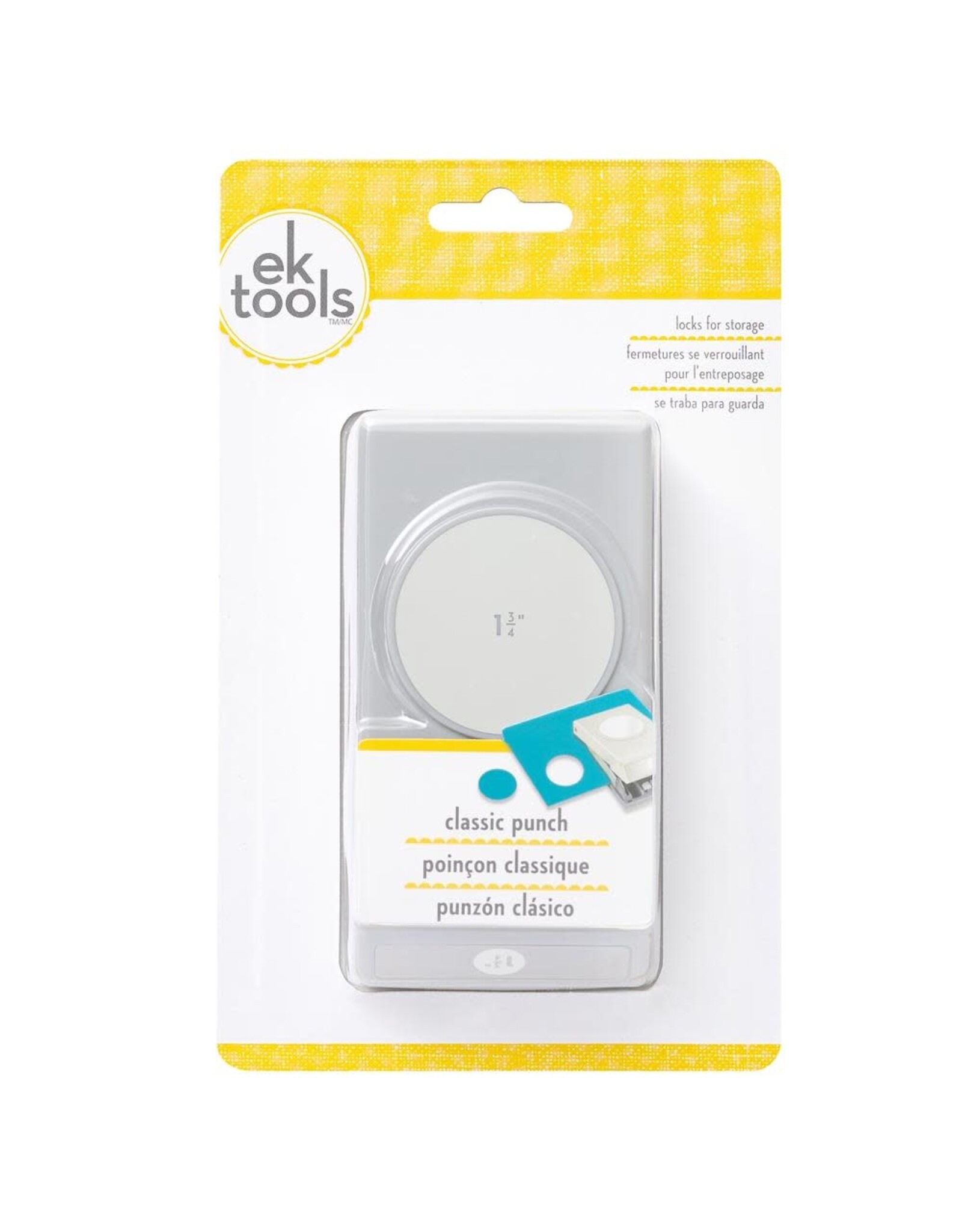 EK SUCCESS EK TOOLS CIRCLE 1.75" LARGE PUNCH