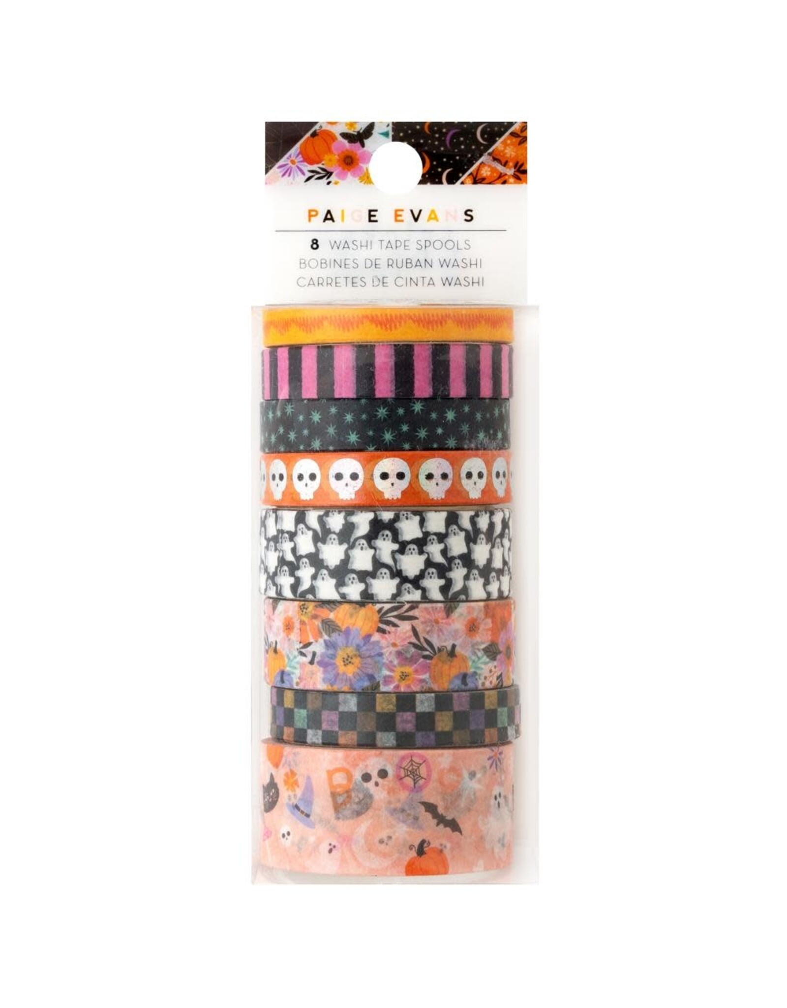 AMERICAN CRAFTS AMERICAN CRAFTS PAIGE EVANS TRICKS & TREATS WASHI TAPE