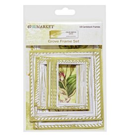 49 AND MARKET 49 AND MARKET COLOR SWATCH GROVE FRAME SET 18 PIECES
