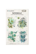 49 AND MARKET 49 AND MARKET BLENDABLES ESSENTIALS 03 6x8 RUB-ON TRANSFERS 2/PK