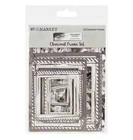 49 AND MARKET 49 AND MARKET COLOR SWATCH CHARCOAL FRAME SET 20 PIECES
