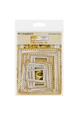 49 AND MARKET 49 AND MARKET COLOR SWATCH OCHRE FRAME SET 20 PIECES