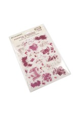 49 AND MARKET 49 AND MARKET VINTAGE BITS ESSENTIAL TEXTBLENDS-PLUM 6x8 RUB-ON TRANSFERS 2/PK