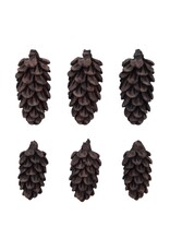 ADVANTUS TIM HOLTZ IDEA-OLOGY RESIN PINECONES 6/PK