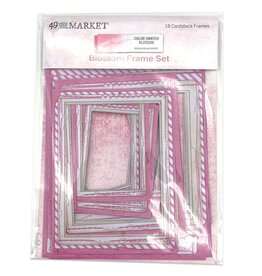 49 AND MARKET 49 AND MARKET COLOR SWATCH BLOSSOM FRAME SET 18 PIECES