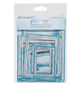 49 AND MARKET 49 AND MARKET COLOR SWATCH OCEAN FRAME SET 18 PIECES