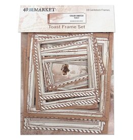 49 AND MARKET 49 AND MARKET COLOR SWATCH TOAST FRAME SET 18 PIECES