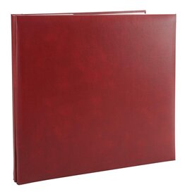 PIONEER PIONEER LEATHERETTE MEMORY BOOK BURGUNDY 12"X12"