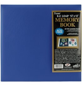 PIONEER PIONEER LEATHERETTE MEMORY BOOK SEA BLUE 12"X12"