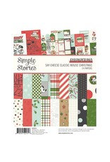 SIMPLE STORIES SIMPLE STORIES SAY CHEESE CLASSIC MOUSE CHRISTMAS 6x8 PAPER PAD 24 SHEETS