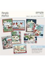 SIMPLE STORIES SIMPLE STORIES SIMPLE CARDS SIMPLE VINTAGE FLANNEL SEASON CARD KIT