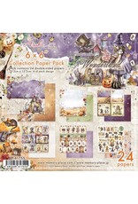 MEMORY-PLACE MEMORY-PLACE HALLOWEEN IN WONDERLAND 6x6 COLLECTION PACK 24 SHEETS