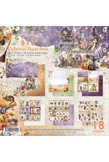 MEMORY-PLACE MEMORY-PLACE HALLOWEEN IN WONDERLAND 8x8 COLLECTION PACK 18 SHEETS