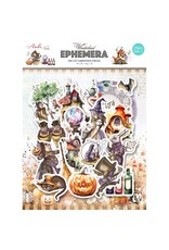 MEMORY-PLACE MEMORY-PLACE HALLOWEEN IN WONDERLAND EPHEMERA DIE CUTS