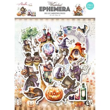 MEMORY-PLACE MEMORY-PLACE HALLOWEEN IN WONDERLAND EPHEMERA DIE CUTS