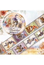 MEMORY-PLACE MEMORY-PLACE HALLOWEEN IN WONDERLAND #1 WASHI TAPE
