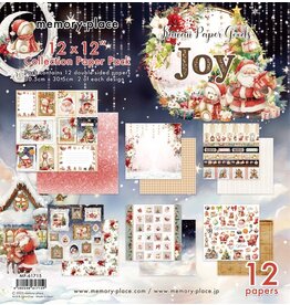 MEMORY-PLACE MEMORY-PLACE JOY 12x12 COLLECTION PACK 12 SHEETS
