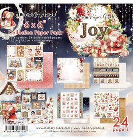 MEMORY-PLACE MEMORY-PLACE JOY 6x6 COLLECTION PACK 24 SHEETS