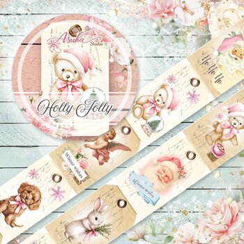 MEMORY-PLACE MEMORY-PLACE HOLLY JOLLY #2 WASHI TAPE
