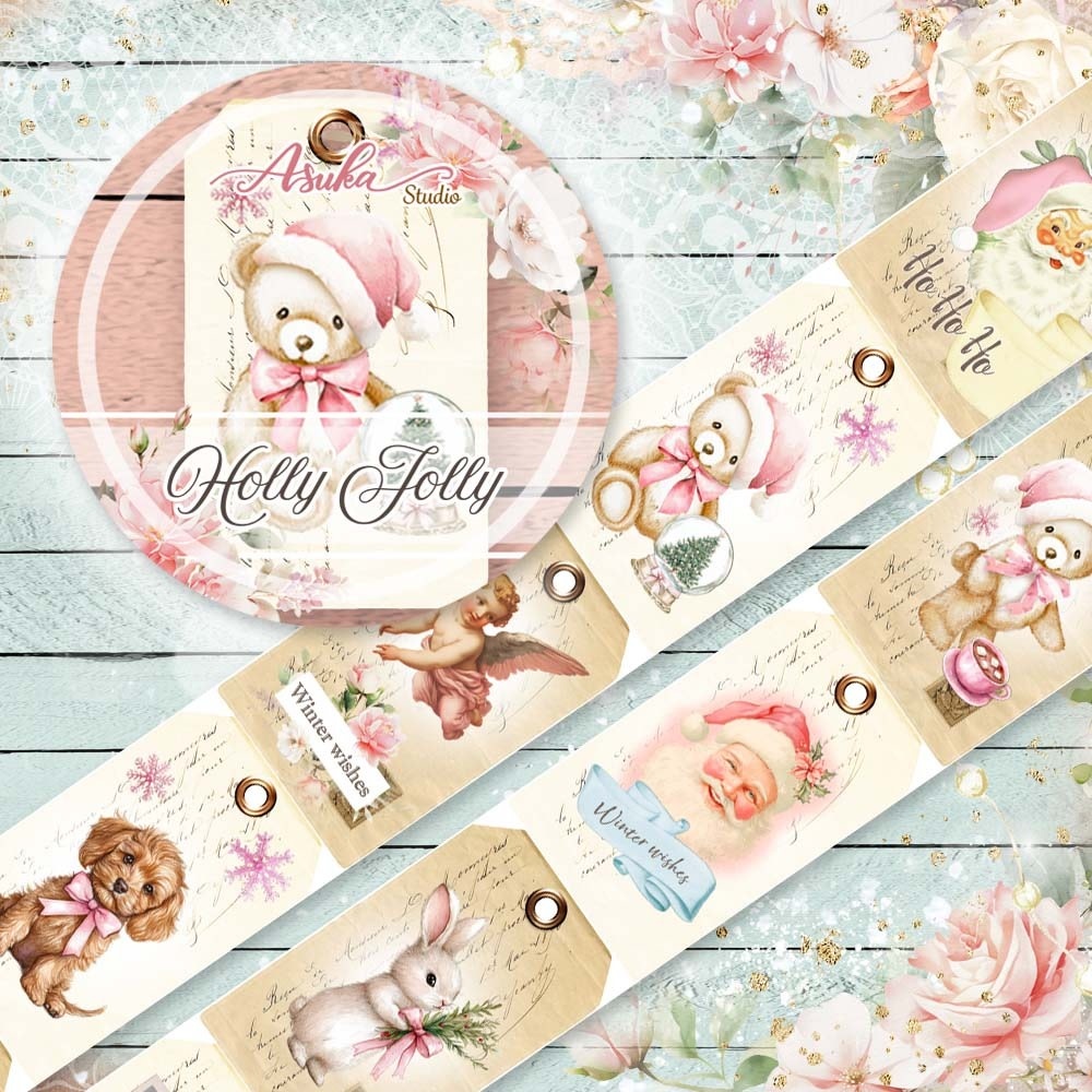 MEMORY-PLACE MEMORY-PLACE HOLLY JOLLY #2 WASHI TAPE