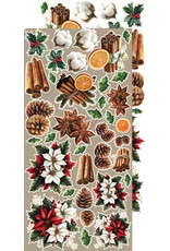 CRAFT O'CLOCK CRAFT O'CLOCK OH CHRISTMAS NIGHT EXTRAS SET - MIX 6x12 COLLECTION PACK 18 SHEETS
